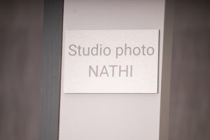 La plaque du studio